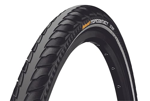 Continental Top Contact Ii, Bicycle Tire Unisex Adulto, Nero, 28", 700 X 35C, 28 X 1 3/8 X 1 5/8