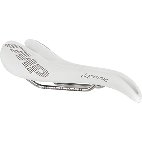 Smp 8032568522047, Sella 4Bike Dynamic Bianca 2018 Uomo, 274X138 Mm
