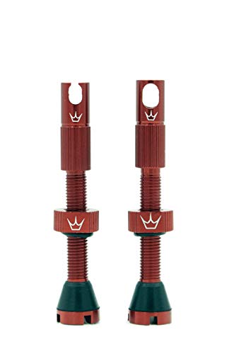 Peaty'S Mk2 Valves, Valvole Unisex-Adulto, Rosso, 42 Mm