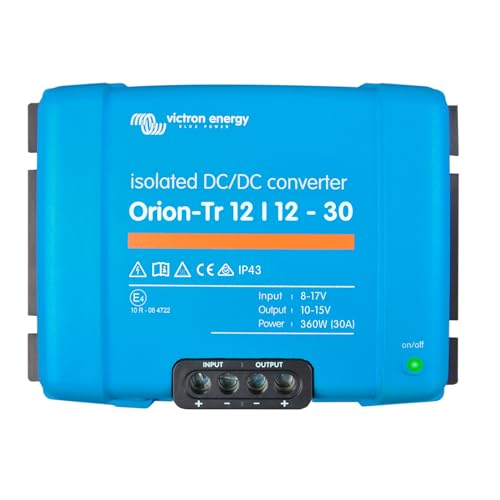 Victron Energy Bv (Holanda) Orion-Tr 12/12-30A (360W) Aislado, Nt-980 Other, 8719076038825, One Size