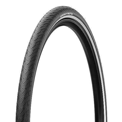 Michelin Protek, Copertone Unisex Adulto, Nero/Reflex, 20 20 X 1.50/37-406
