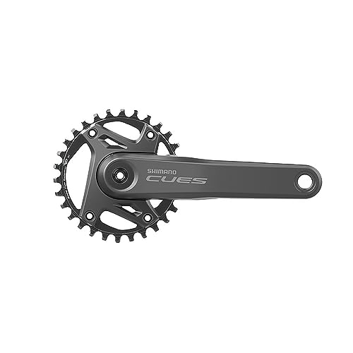 Shimano Fc-U6000-1, Guarnitura Unisex, Nero, 175 Mm