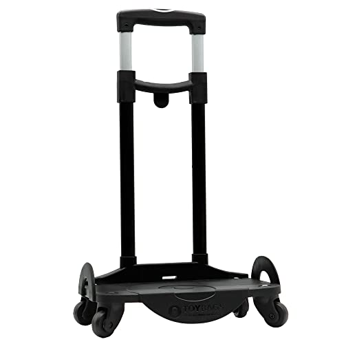 Toybags Trolley 360º Multidirezionale - Ruote Rotanti A 360º - Include Un Freno Anteriore Antiribaltamento E Laterali Rinforzati - Ideale Per Adattars