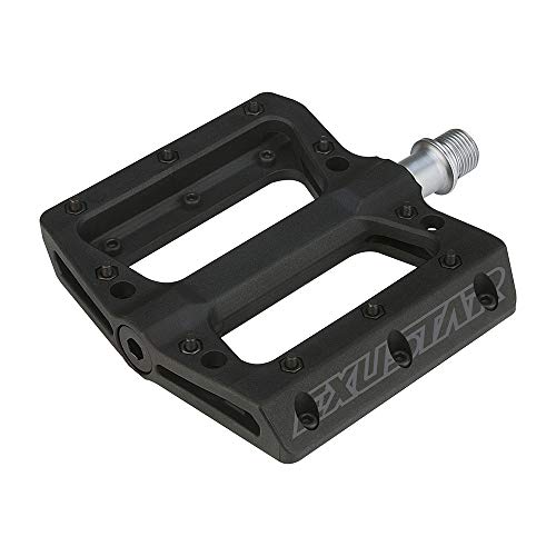 Exustar Freerider Easy, Pedalo Ciclo Unisex Adulto, Nero, 110X105Mm