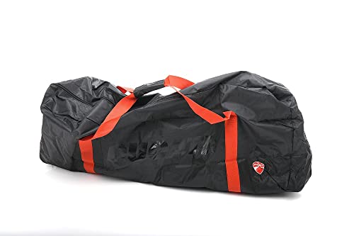 Ducati Sacca Porta Monopattino, Accessori Unisex Adulto, Nera Con Dettagli Rossi, Taglia Unica