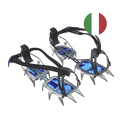Salewa Alpinist Alu Combi Ramponi, Unisex Adulto, Steel/Blue, Taglia Unica