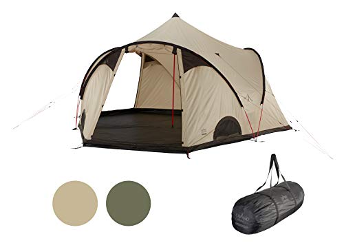 Grand Canyon Black Knob 10 - Tenda Stile Gruppo Tipi Per 10 Persone | Tenda Famiglia, Tenda Gruppo, Tenda Piramidale, Tenda Tipi | Mojave Desert (Beig