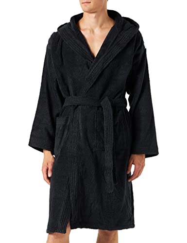 Arena Core Soft Robe, Accappatoio Unisex Adulto, Nero (Black White), M