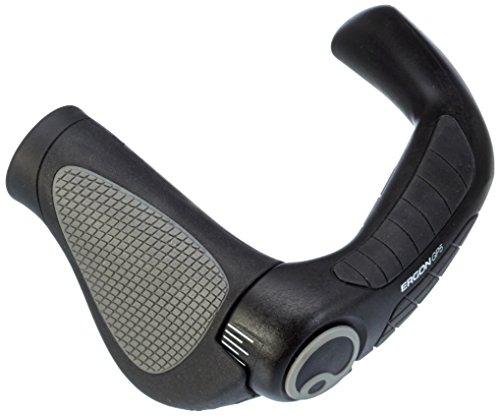 Ergon Gp5 Gripshift, Manubrio Per Bicicletta. Unisex Adulto, Nero, Taglia Unica