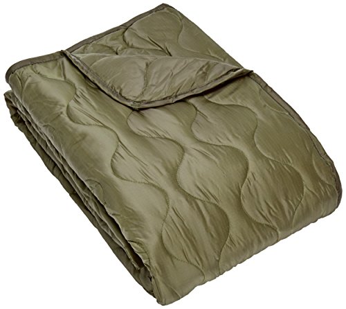 Mil-Tec - Poncio Liner (Trapunta), Verde (Oliva), 210 Cm X 160 Cm