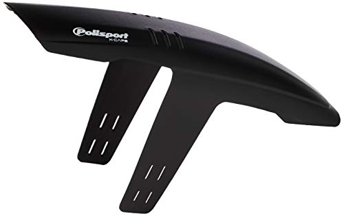 Polisport Front Mudguard «Xcape 26" / 27,5" / 29", Parafango Unisex Adulto, Nero, One Size