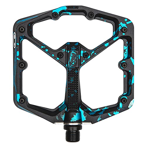 Crank Brothers Stamp 7 Platform Edition - Pedali Per Bicicletta, Misura: 43-49, Colore: Nero/Blu