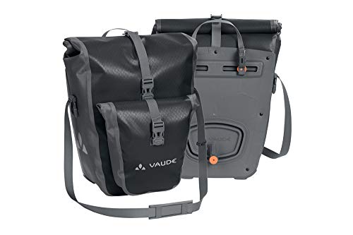 Vaude Aqua Back - Borsa Per Bicicletta, 2 Borse Per La Ruota Posteriore (2 X 24 L), Impermeabili, Made In Germany