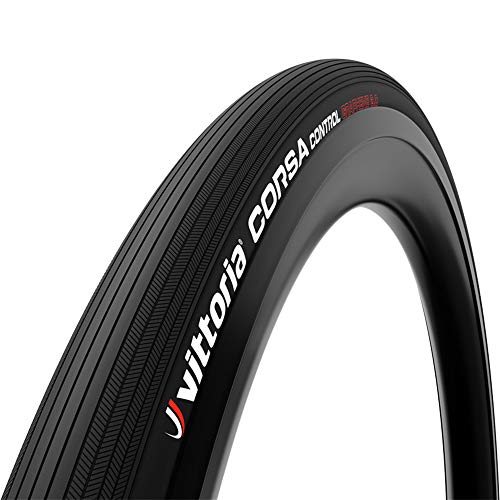 Vittoria Corsa, Copertone Unisex Adulto, Full Black, 700 X 25C