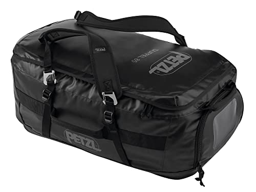 Petzl Borsone 85, Borsa Multiuso Unisex-Adulto, Nero, 85 Liters