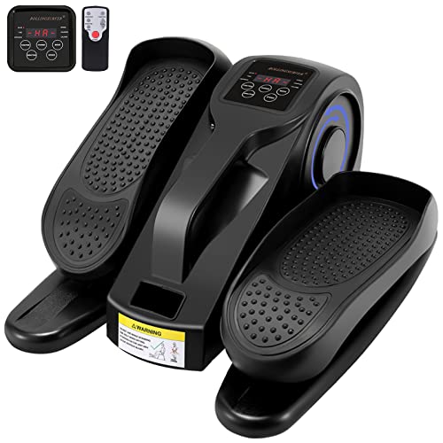 Rollingsurfer Sotto Scrivania Ellittica Macchina, Regolabile Velocità Ellittica Trainer Con Telecomando, Pedaliera Da Seduti, Stepper Ellittico Portat