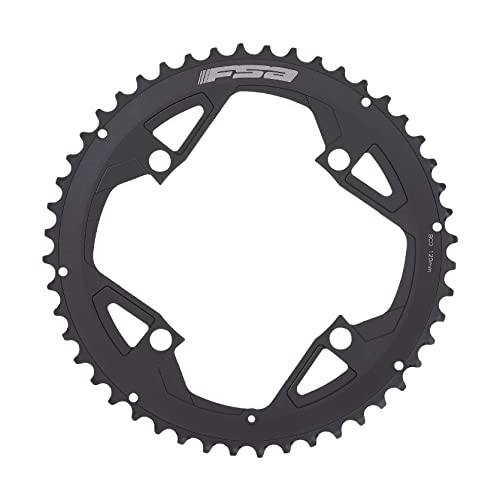 Fsa Piatto Gossamer Pro 48D 120 Bcd 4Braz.2X Alu, Sport, Nero, Taglia Unica