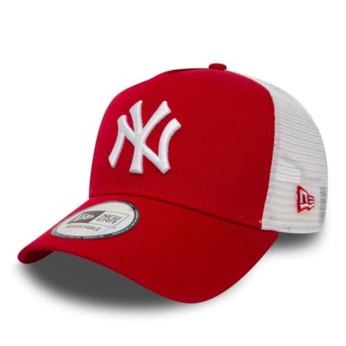 New Era, Cap With A Visor Uomo, Rosso (Red), 31