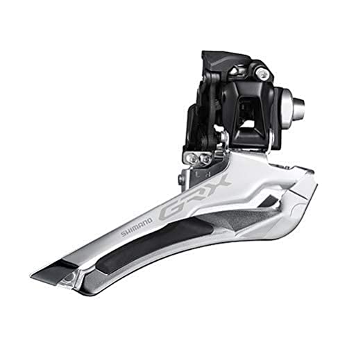 Shimano 4550170448479, Grx Rx400 Derailleur 2X10/11S Welding Attachment Unisex Adulto, Nero, 11-Speed Braze-On