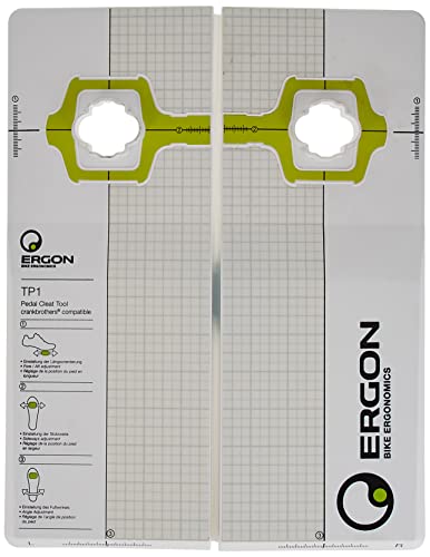 Ergon 48000000 Tp1 Strumento Di Installazione Tacchetti Per Pedali Shimano, Crank Bros, Bianco, Taglia Unica