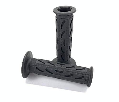 Progrip Manopole Strada 723-Oe-102 - Singola Densità - Nero Con