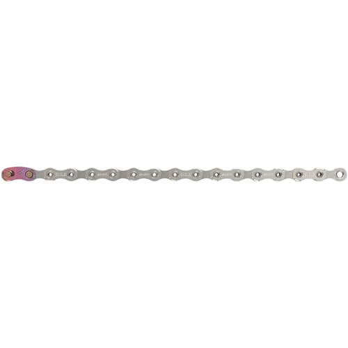 Sram Velocità Maglie (Catene 12V) / Chain Pc X01 Eagle 12 Speed 126 Links Silver (Chains 12S) Unisex Adulto, Silber, Unisize