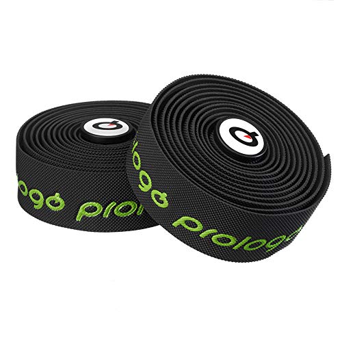 Prologo, Accessori Bici Unisex Adulto, Nero-Logo Verde, Unica