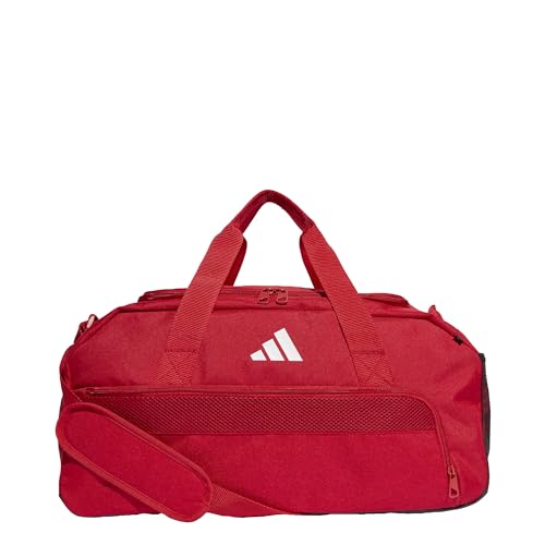 Adidas Tiro League Small Duffel Bag, Unisex-Adulto, Team Power Red 2/Black/White, 1 Plus