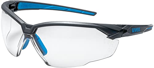 Uvex 9181265 Occhiali Di Protezione Grigio, Blu, Incolore