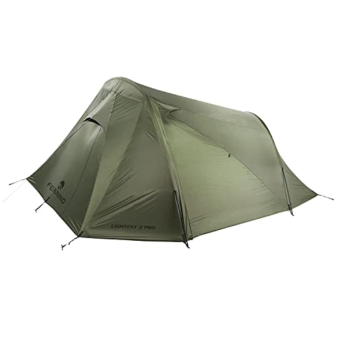 Ferrino Tent Lightent 3 Pro, Gazebo Unisex-Adulto, Verde Oliva, Taglia Unica