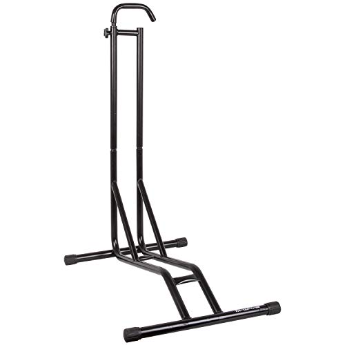M-Wave Raimund, Cavalletto Verticale E Orizzontale 2 In 1, Per Pneumatici Di Larghezza Fino A 2,5 Cm Unisex Adulto, Nero, Für 12"-29"
