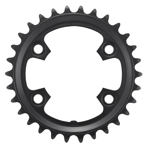 Shimano, Fc-Rx600 Grx 2X10/11S Chainring Teeth X 80Mm Unisex Adulto, Nero, 30 Dents Eu