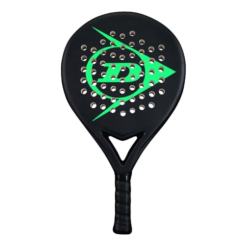 Dunlop, Hire, Racchetta Da Padel, Nero/Verde, Oversize, Unisex-Adult.