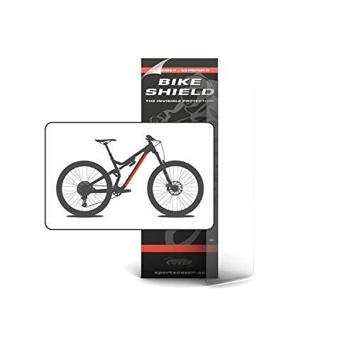 Bike Shield Down Tube, Kit Scudo Unisex-Adulto, Trasparente, L