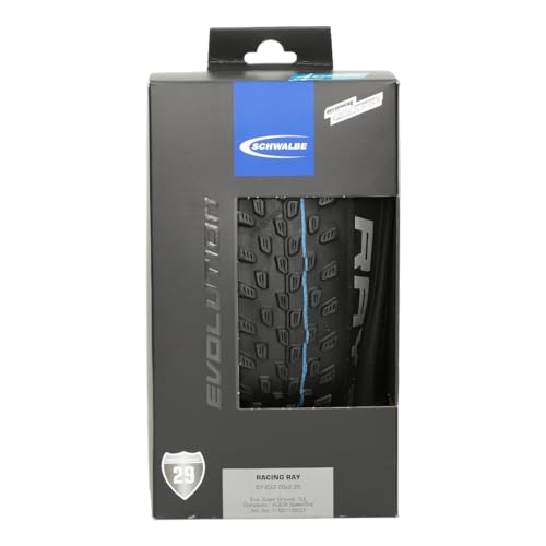 Schwalbe Racing Ray (Addix Sg) Fahrrad Reifen // 57-622 (28×2,25´´), Ausführung:Schwarz, Faltreifen, Tle