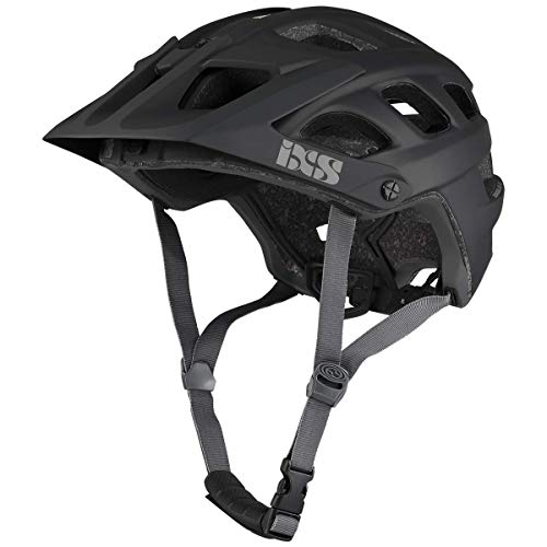 Ixs Evo, Casco Mtb Trail/All Mountain Unisex-Adulto, Nero, Xs (49-54Cm)