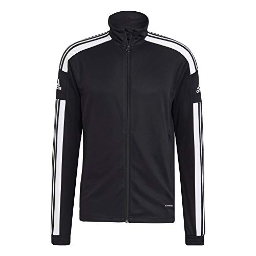 Adidas Squadra 21 Training Track Tracksuit Jacket Giacca, Black/White, S Uomo