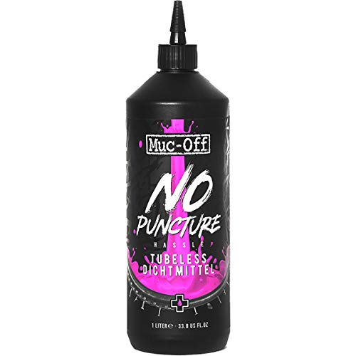 Muc Off No Puncture Hassle Pannen Schutz 1 L Flüssigkeit Dichtmittel Tubless Reifen, 825