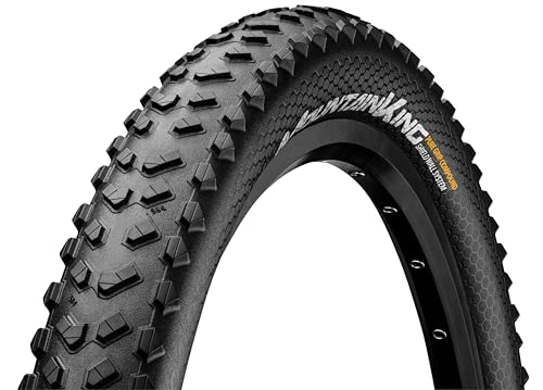 Continental Mountain King Shieldwall, Bicycle Tire Unisex-Adult, Black, 27.5", 27.5 X 2.80