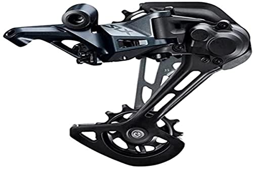 Shimano 4550170444266, Mtb Slx M7100 Rear Derailleur 2X12S 45 Teeth Black Unisex Adulto, Multicolore, 45D