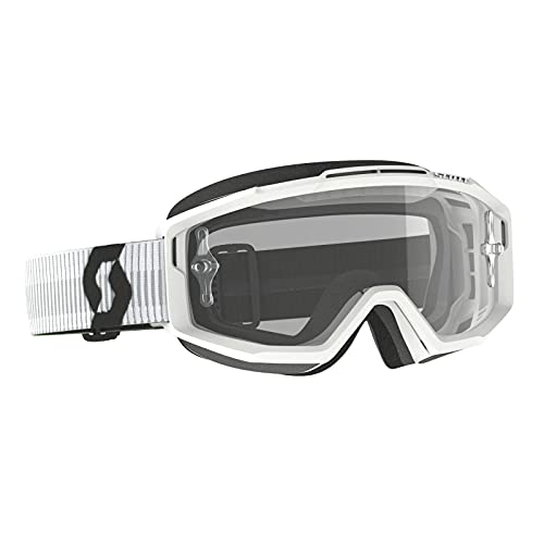 Scott Goggle Split Otg White Clear Works