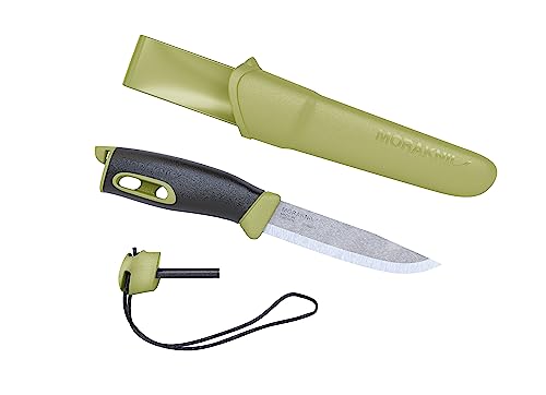Morakniv, Morakniv-Mo13570-Companion Spark Unisex-Adult, Yellow, Standard