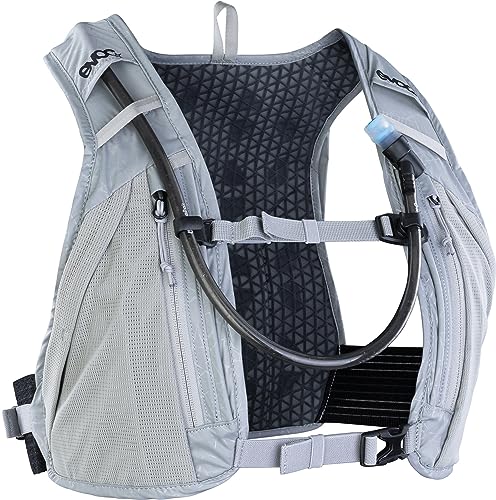 Evoc, Sac Hydro Pro 6 + Poche 1.5L Gris Unisex Adulto, Nero, Taglia Unica