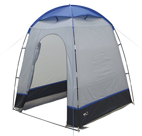 High Peak Lido, Tenda Unisex – Adulto, Grigio/Grigio Scuro/Blu, 165 X 165 X 200 Cm