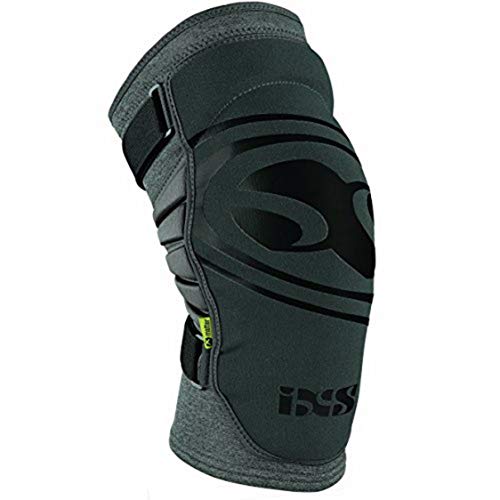 Ixs Carve Evo+ Guard Ginocchio E Parastinchi, Unisex Adulto, Black, Grey, S