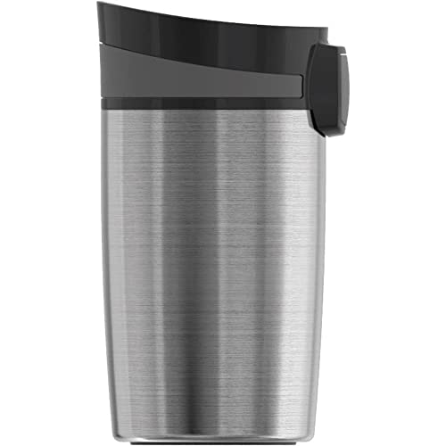 Sigg Miracle Brushed Tazza Termica (0.27 L), Tazza Portatile Isolante E Priva Di Sostanze Nocive, Tazza Acciaio Ermetica E Facilmente Trasportabile