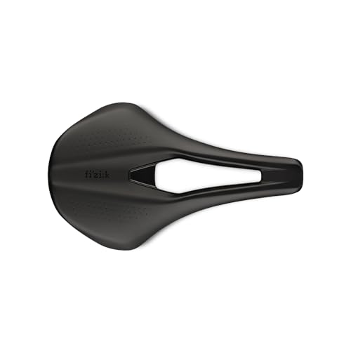 Fizik Vento, Sella Per Bicicletta Unisex -Adulto, Nero, 150 Mm