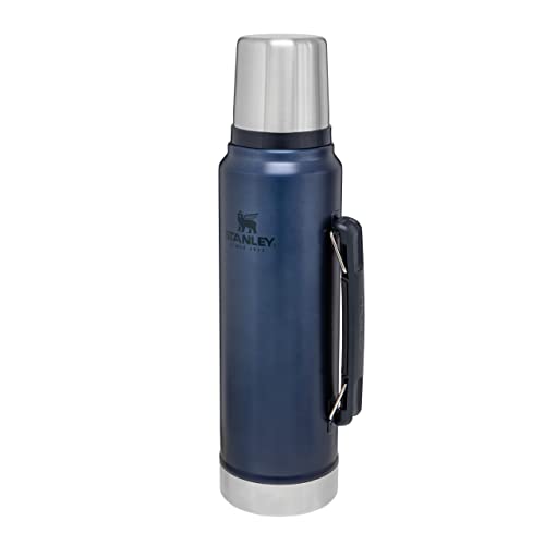 Stanley Classic Legendary Thermos 1L - Mantiene La Temperatura 24 Ore (Caldo/Freddo) - Borraccia Termica - Senza Bpa - Bottiglia Termica 1L- Borraccia