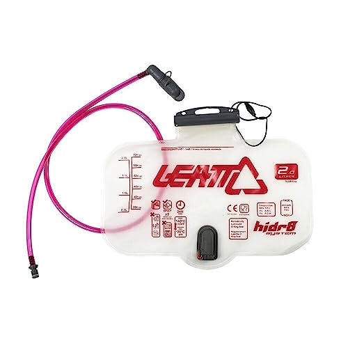 Leatt 7018210120 Vescica Flat Cleantech, 2 L, Orizzontale (70Oz) W, Tubo E Valvola Di Morso