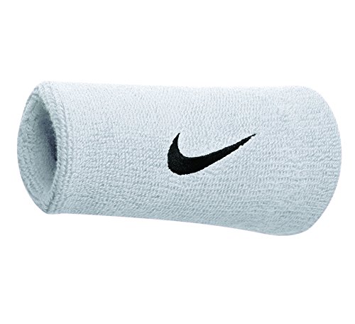 Nike, Wristbands Uomo, Bianco (White), Taglia Unica